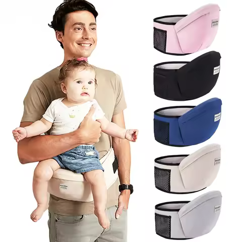 Baby Waist Carrier Baby Sling Multi-functional Kid Carrier Hold Waist Belt Backpack Hipseat Belt Kid