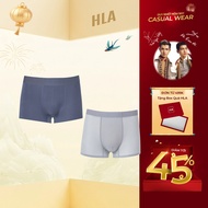 HLA Boxer Basics Men's Underwear – 4-Way Stretch, Breathable, Nylon Spandex