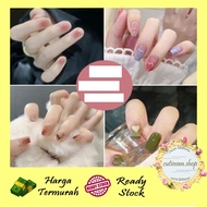 Plain False Nails / 3D Nail Art Fake Nails 24 Pcs / False Nails Nail Art
