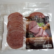 Hanzel Smoked Beef 200 gr Frozen Food Bandung