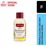 Red Seal Mouthwash (Propolis Clove Mint/Thymol Mandarin Eucalyptol) 250ml,Propolis Clove Mint 450ml