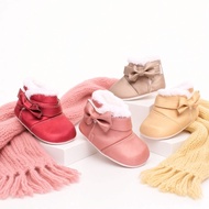 Baby soft fur shoes