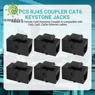 25 Pcs Rj45 Coupler Cat6  Jacks Inline Coupler Female to Female Insert Coupler