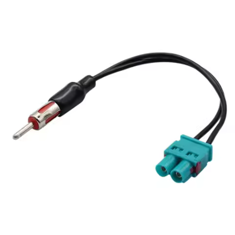 Double Fakra - Din Male Aerial Dual Fakra - Din Aerial Antenna Adaptor Dual Fakra RF Radio Antenna f