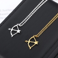 New bow and arrow necklace Cupid arrow pendant Jewelry