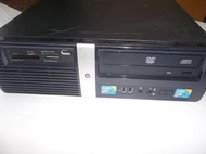 HP雙核心迷你電腦,E5400-CPU,4G記憶體,320G硬碟,,型號:pro 3000 SFF,WIN7正版貼紙