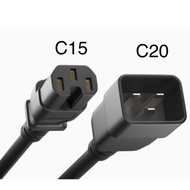 Power Cord Cable C20 to C15 16A 1.8 m / C15 to C 20 16 Ampere 1.8 m Most