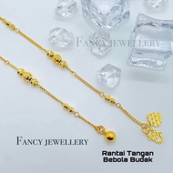 Fancy Jewelery 916 Gold Ball Bracelet 916 Gold Boy