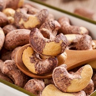 Taiwan Shangqing W180 Super Large Vietnam Salt Fried Cashew Nuts With Skin 500g Packaging Zipper Bag