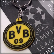 GANTUNGAN Dortmund Ball Club LOGO Rubber Keychain/ DORTMUND Ball Club LOGO KEYCHAN