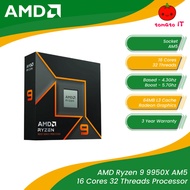 AMD Ryzen 9 9950X AM5 16 Cores 32 Threads Processor