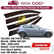 Car gutter bmw 116i E87 flat model 4pcs