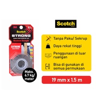 3M Scotch 414-S19 VHB Strong Indoor & Outdoor Mounting Tape 19mm x1.5m