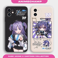 Case Blue Archive Yuuka AC439 Oppo A16 A17 A17K A57 A5S A12 A11K A78 A15 A16K A54 A55 A74 A76 A96 RE