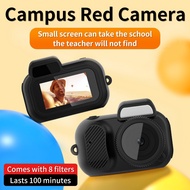 QC Y3000 CCD Digital Camera for Students, Mini, Vintage, HD, For Travelers, Beginners, CCD Card Came