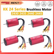 SURPASS HOBBY KK 2430 2435 2440 2445 Waterproof Brushless Motor 2/2.3mm Shaft For 1/16 1/18 RC Drift