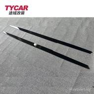 Suitable for BMW 5 Series mp Side Skirt E60 Modified Upgrade MP Style Side Skirt Bright Black Carbon