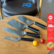 Damascus VG10 steel chockmen kitchen knife set