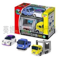 🎉現貨🎉可超取🇰🇷韓國境內版 小巴士 tayo tayo好朋友們 迷你 三件組 凱莉 邦邦 運載車 小車 套組 6 玩具