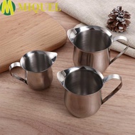 MIQUELZA Milk Frothing Pitcher|Barista Home Kitchen Stainless Steel Mugs