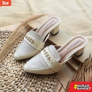 Shopee haul Heels HMF Cherry Heels Mule Women's BC02