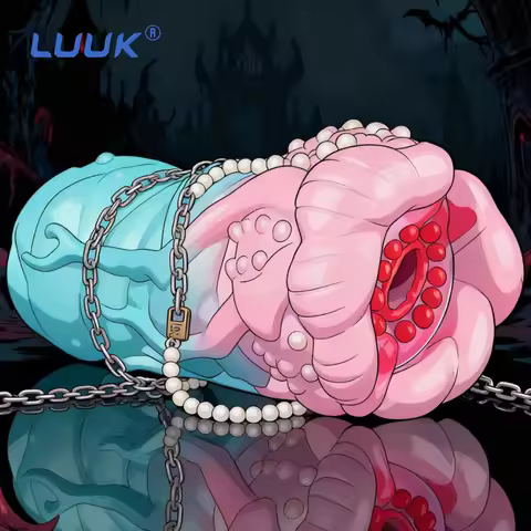 LUUK Fantasy Silicone Male Masturbator Soft Pocket Pussy Stroker Onahole For Men Prostate Massage Po