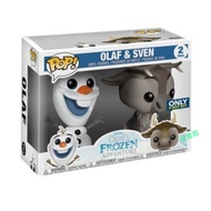 Chai Bao Fun FUNKO POP 2PK Duo Snow Xiaosi Reindeer Elk Frozen 2PACK Store Stickers Disney