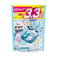 P&amp;G Japan Bold Ariel 3D Laundry Detergent Gel Capsule Pod 44pcs 46pcs Refill Pack Antibacterial Fragrance Fabric（Detergent Scents）