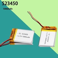 523450 New Polymer Lithium Rechargeable Battery Li-ion Battery 523450 1000mAh 3.7V for Smart Phone D