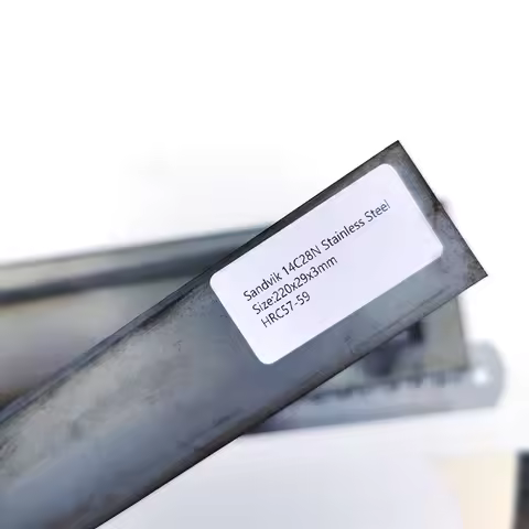 Swedish stainless steel 14C28N Knife blade blank knife making steel DIY knife bar blanks