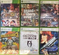 Xbox 360 games including GTA, Fifa