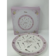 3 Coins 3 Coins Suriko Goods Limited Collaboration Sailor Moon Plate Plate Rabbit Pink