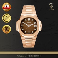 Seiko Mods NH35 Automatic Movement - Nautilus Chocolate