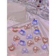 BLUE BROWN BEAR CHARM M265 SET 15 PILLS