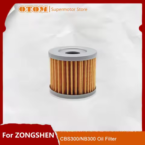 OTOM Motorcycle Engine Oil Filter For ZONGSHEN 300cc ZS174MN-3 CBS300 ZS174MN-5 NB300 Water-Cooled E