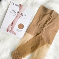 CHERILON เชอรีล่อน ถุงน่อง เต็มตัว ซิลิโคน กันลื่น NON-SLIP เนื้อเชียร์ซัพพอร์ท เนียน นุ่ม กระชับ บา