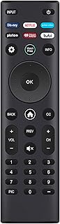 PERFASCIN Replacement Remote XRT140 Fit for Vizio Smart TV M506X-H9 M50Q7-H1 M55Q7-H1 M55Q8-H1 M586X