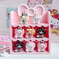 5/10pcs Custom Miniature Cartoon 3D KT Girl Figurine Decoration DIY Dollhouse Cream Glue Handmade Ke