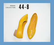 รองเท้าเเฟชั่นผู้หญิงเเบบคัชชูส้นเตี้ย No. 44-8 NE&amp;NA Collection Shoes