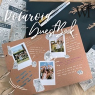Wedding Guest Book Polaroid Wedding Guest Book Aesthetic Wedding Guest Book Wedding Guest Book