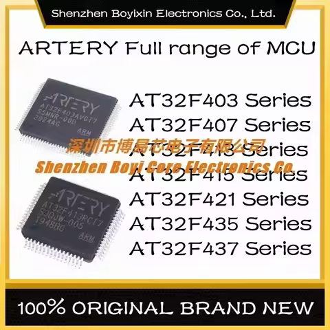 AT32F435 AT32F415 AT32F421 AT32F437 AT32F407 AT32F413 AT32F403 RCT7 AVGT7 C8T7 RGT7 ZMT7 ZGT7 RBT7 K