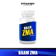 BAAM ZMA (100 CAPSULES) ZINC 30MG. MAGNESIUM 450 MG. B6 6 MG.
