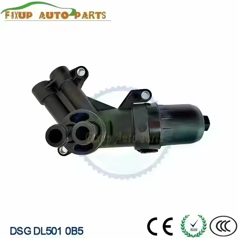 0B5 DL501 External Filter Housing Asembly Automatic Transmission New Oil Cooler DSG For Audi A4 A5 A