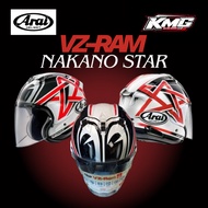 ARAI VZ-RAM NAKANO STAR Original Ready Stock 🇲🇾