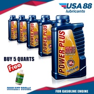 USA88 PP SYNTHETIC 5W-40 API SN FULLY SYNTHETIC GASOLINE ENGINE OIL (5PCS x 1QUART)