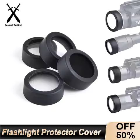 WADSN Tactical M300 M600 X300 X400V Hunting light LED Flashlight Protector Cover Custom Lens Guard 2