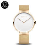Bering Classic Quartz Unisex Watch - Polished Gold 14539-334   [ 39MM ]