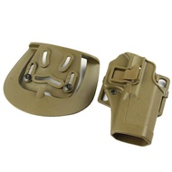 Tactical CQC Holster Quick Draw Right Hand Holster for Glock 17 18 19 23 26 32 Accessories