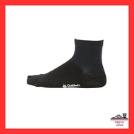 [Goldwin] Paper Fiber Tabi Quarter Socks BLACK 4