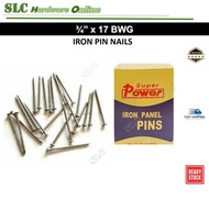 3/4" Iron Panel Pins Nails Wood Ceiling Asbestos Plywood / Paku Kayu Siling 3/4" x 17 BWG